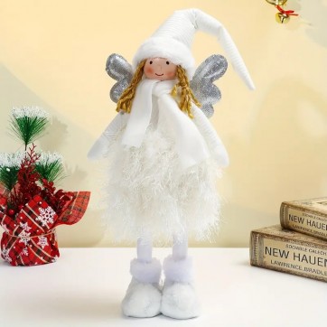 Papusa Inger Alb,55 cm H