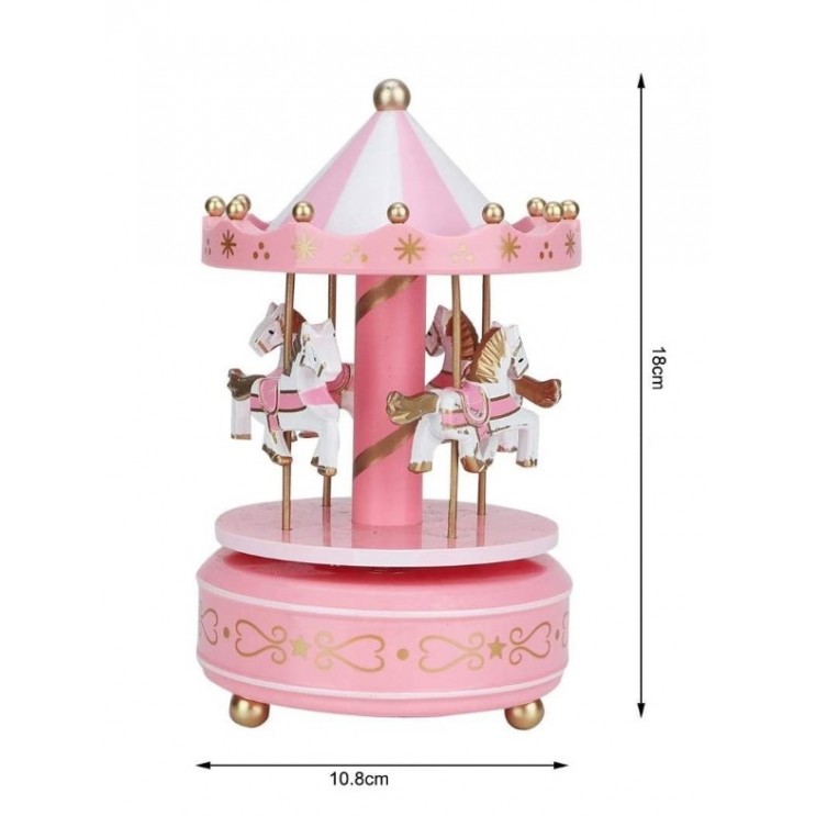 Carusel Muzical Rotativ, Cutie Muzicala, 10x18cm Carusel Muzical Rotativ, Cutie Muzicala, 10x18cm