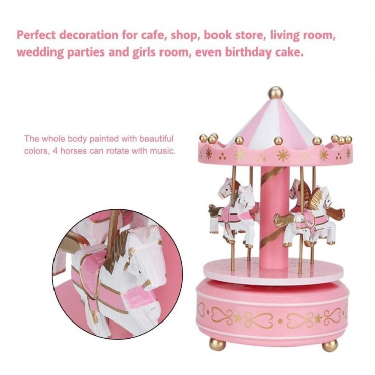 Carusel Muzical Rotativ, Cutie Muzicala, 10x18cm Carusel Muzical Rotativ, Cutie Muzicala, 10x18cm