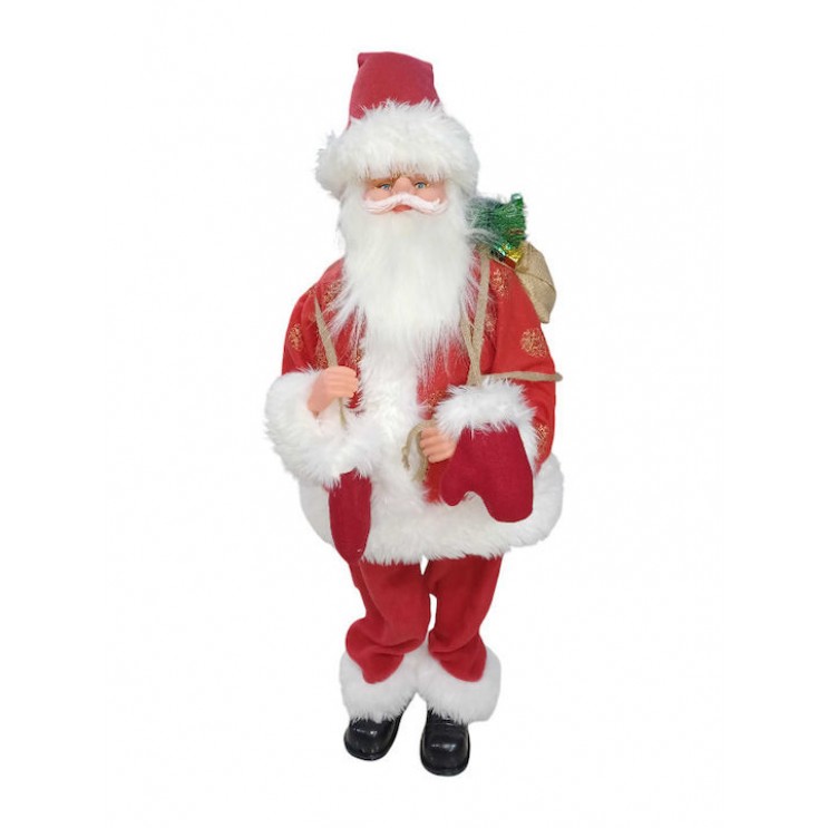 Moș Crăciun  100CM cu Muzică și Mișcare   Moș Crăciun  100CM cu Muzică și Mișcare