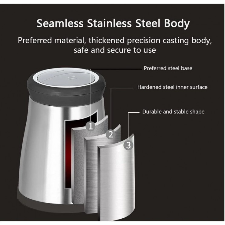 Tocator electric carne si legume, 4 lame inox, 2 viteze, 3L, bol inox