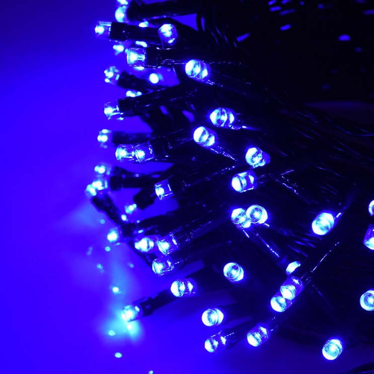 Instalatie De Craciun Liniara cu Flash, Lungime de 30 m, Interior/Exterior Acoperit, IP44, Fir Verde Inchis, Culoare Albastru Instalatie De Craciun Liniara cu Flash, Lungime de 30 m, Interior/Exterior Acoperit, IP44, Fir Verde Inchis, Culoare Albastru