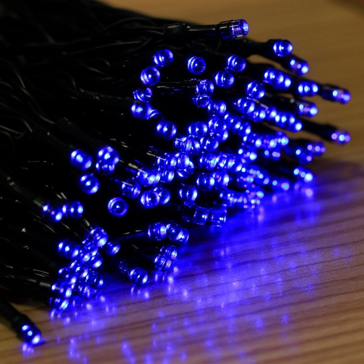 Instalatie De Craciun Liniara cu Flash, Lungime de 30 m, Interior/Exterior Acoperit, IP44, Fir Verde Inchis, Culoare Albastru Instalatie De Craciun Liniara cu Flash, Lungime de 30 m, Interior/Exterior Acoperit, IP44, Fir Verde Inchis, Culoare Albastru