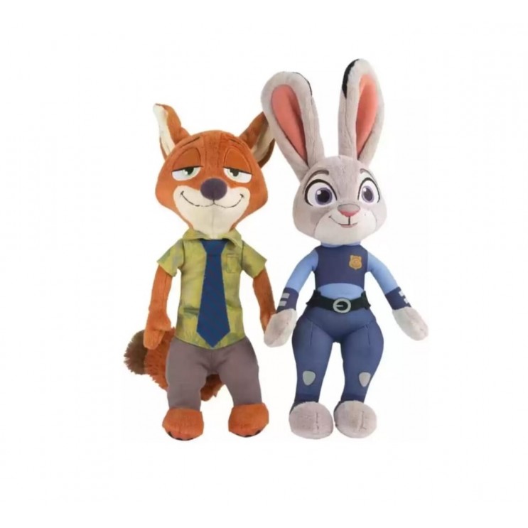Jucarii set Zootropolis ,Iepurasul Judy si Vulpoiul Nick,40 cm Jucarii set Zootropolis ,Iepurasul Judy si Vulpoiul Nick,40 cm