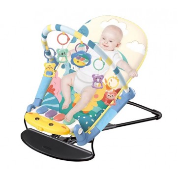 Balansoar Multifunctional cu Melodii pentru Bebelusi, Include Saltea de Activitati